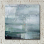 Sailing Azure Bay - Detail by Aondrea H. Maynard - 12x12 acrylic wall art in a room