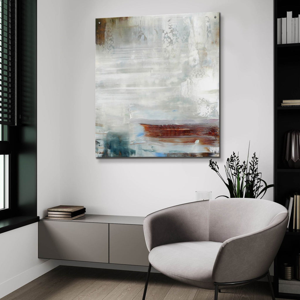 The City Of Fog And Sea by Aondrea H. Maynard - 36x36 acrylic wall art in a room