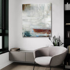 The City Of Fog And Sea by Aondrea H. Maynard - 36x36 acrylic wall art in a room