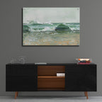 Waves Series No. 2 by Brook Page - 36x24 acrylic wall art in a room