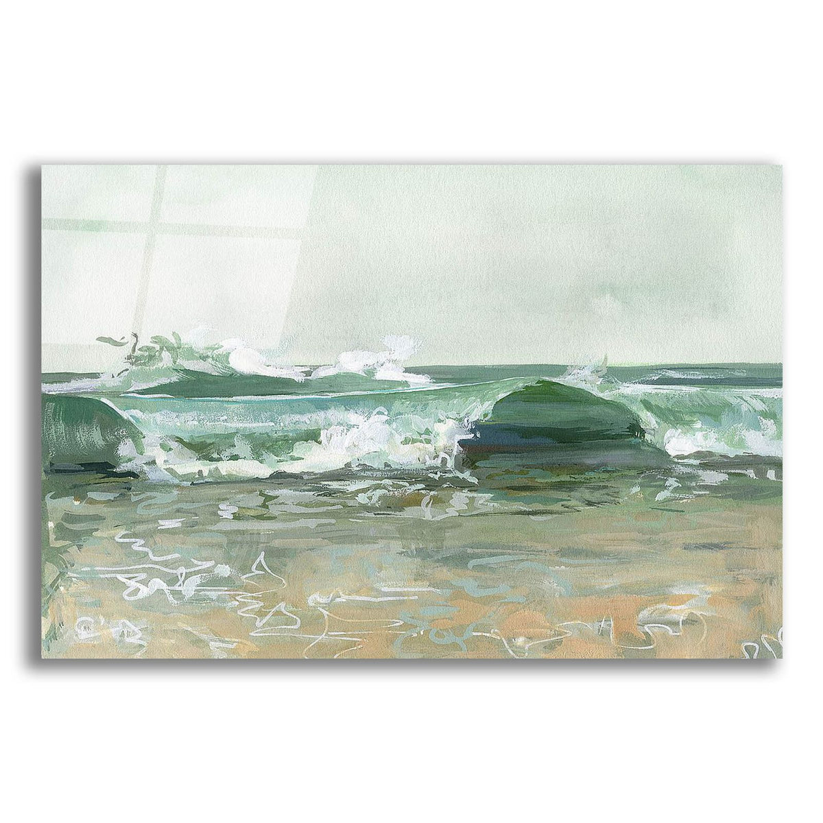 Waves Series No. 2 by Brook Page acrylic glass wall art