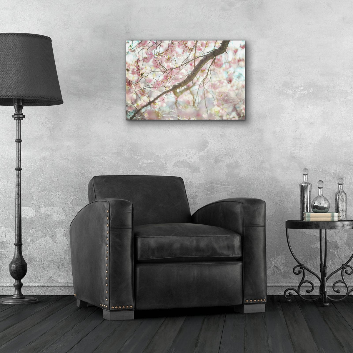 Branch Blossoms by Carrie Ann Grippo-Pike - 24x16 acrylic wall art in a room