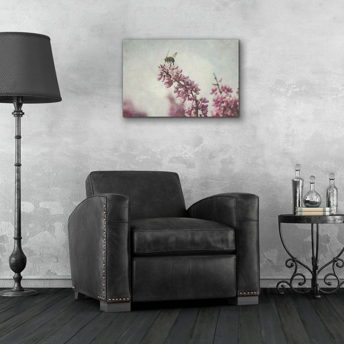 Flight Of The Bumblebee by Carrie Ann Grippo-Pike - 24x16 acrylic wall art in a room
