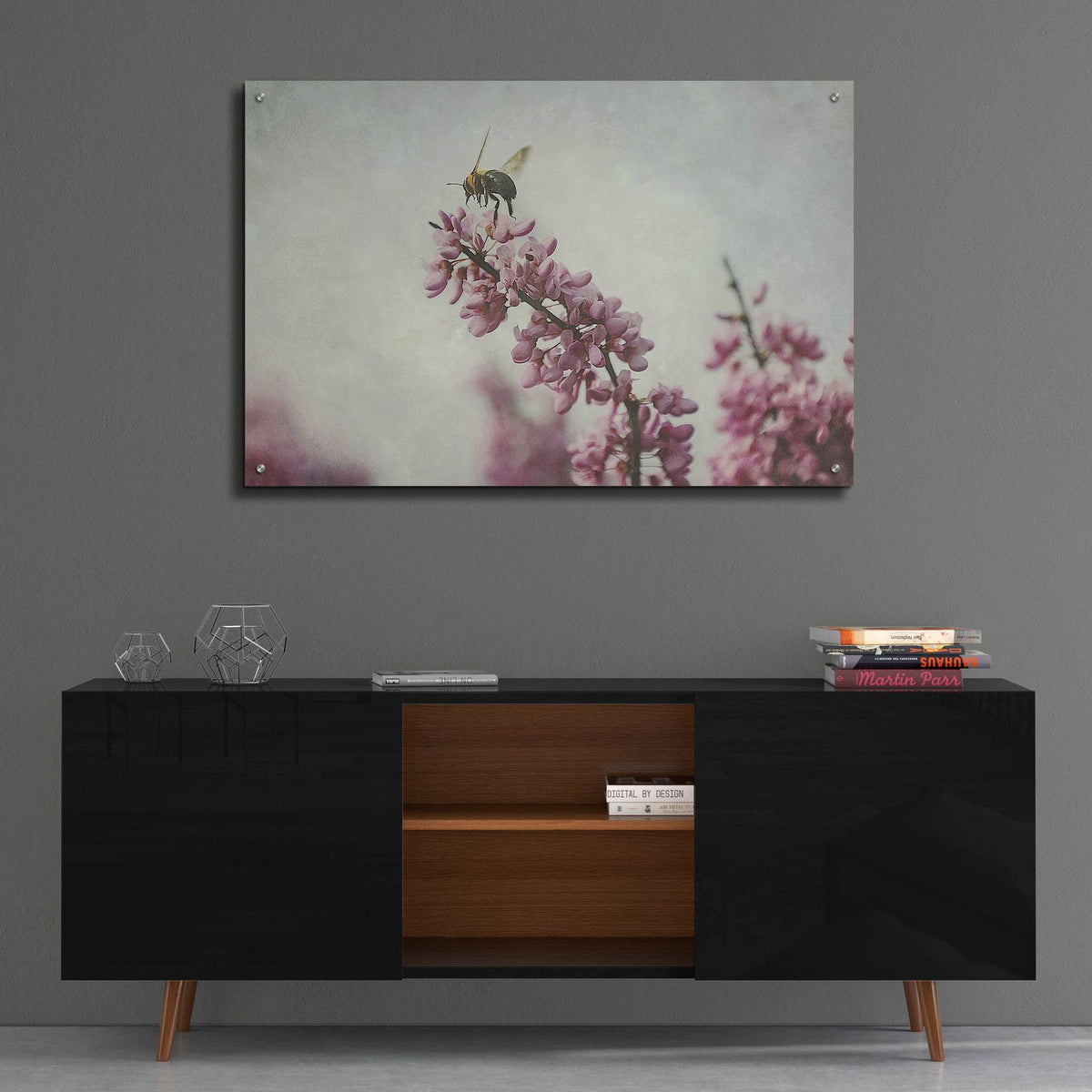 Flight Of The Bumblebee by Carrie Ann Grippo-Pike - 36x24 acrylic wall art in a room