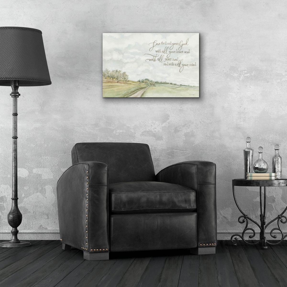 Love The Lord by Cindy Jacobs - 24x16 acrylic wall art in a room