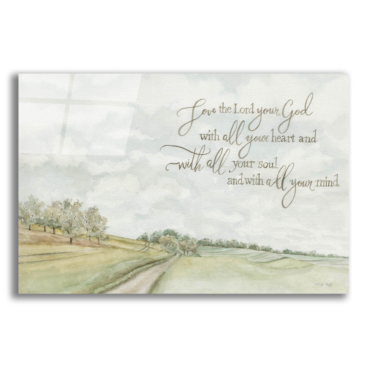 Love The Lord by Cindy Jacobs acrylic glass wall art