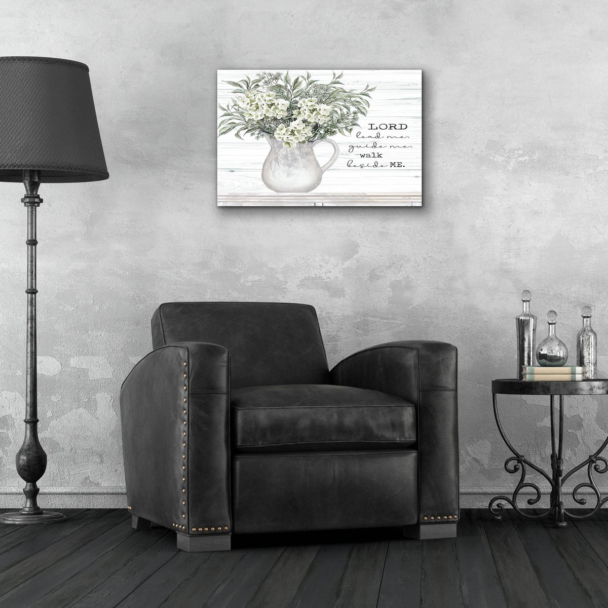 Lord Lead Me by Cindy Jacobs - 24x16 acrylic wall art in a room