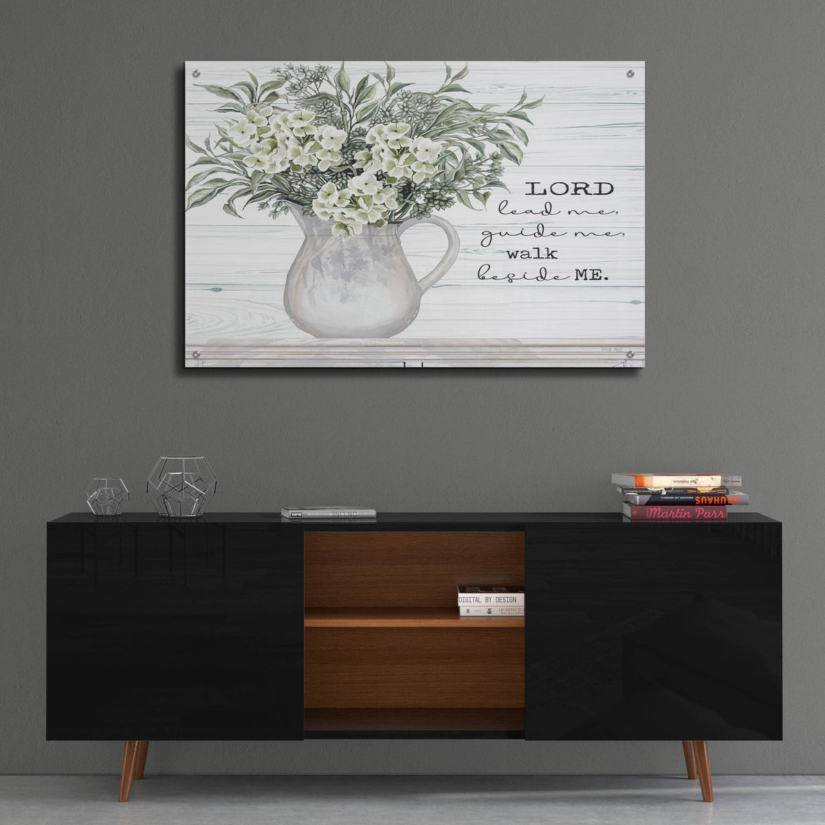 Lord Lead Me by Cindy Jacobs - 36x24 acrylic wall art in a room