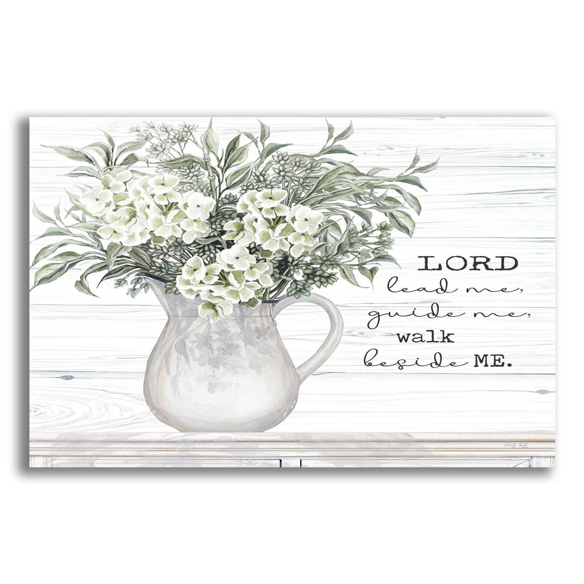Lord Lead Me by Cindy Jacobs acrylic glass wall art