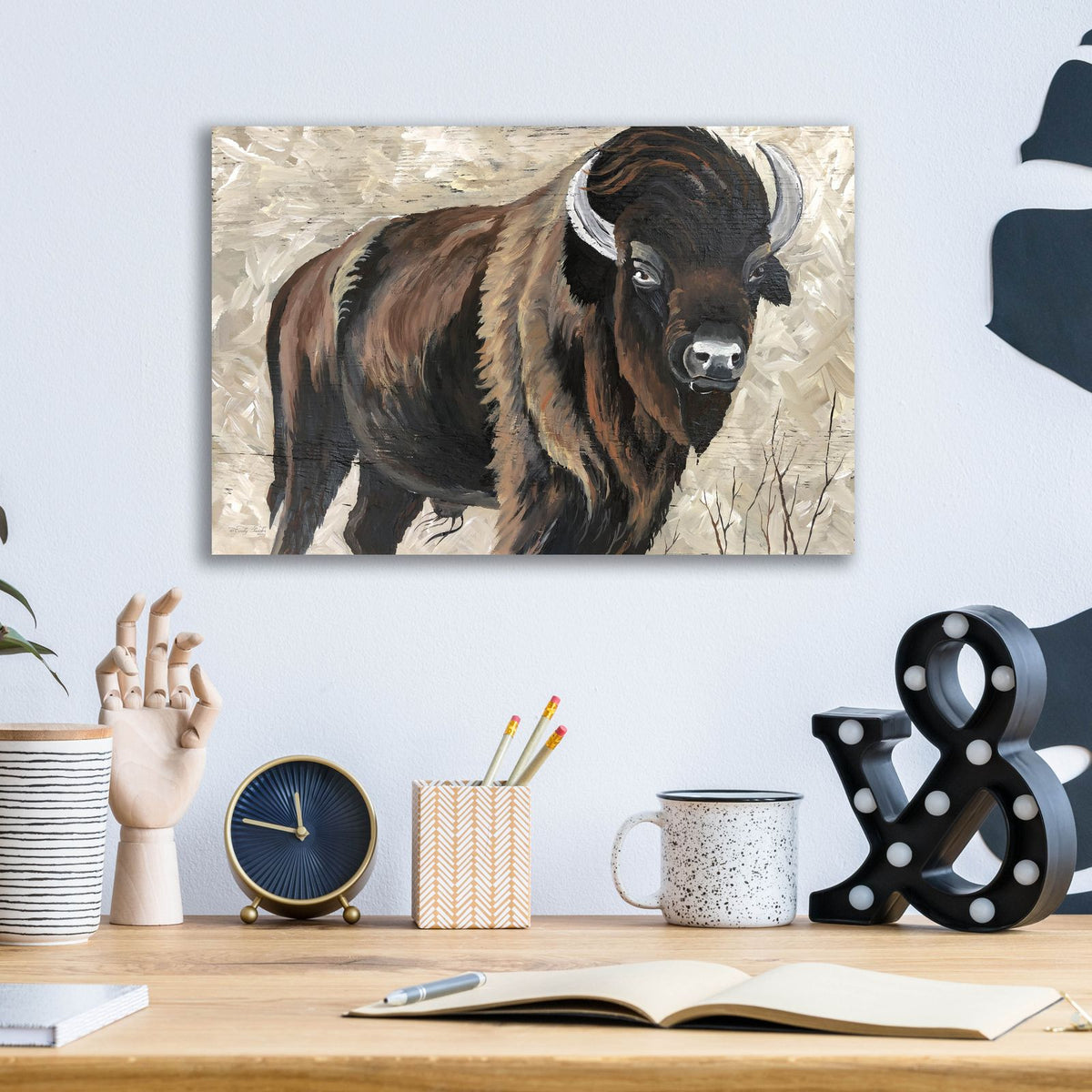 The Boss by Cindy Jacobs - 16x12 acrylic wall art in a room