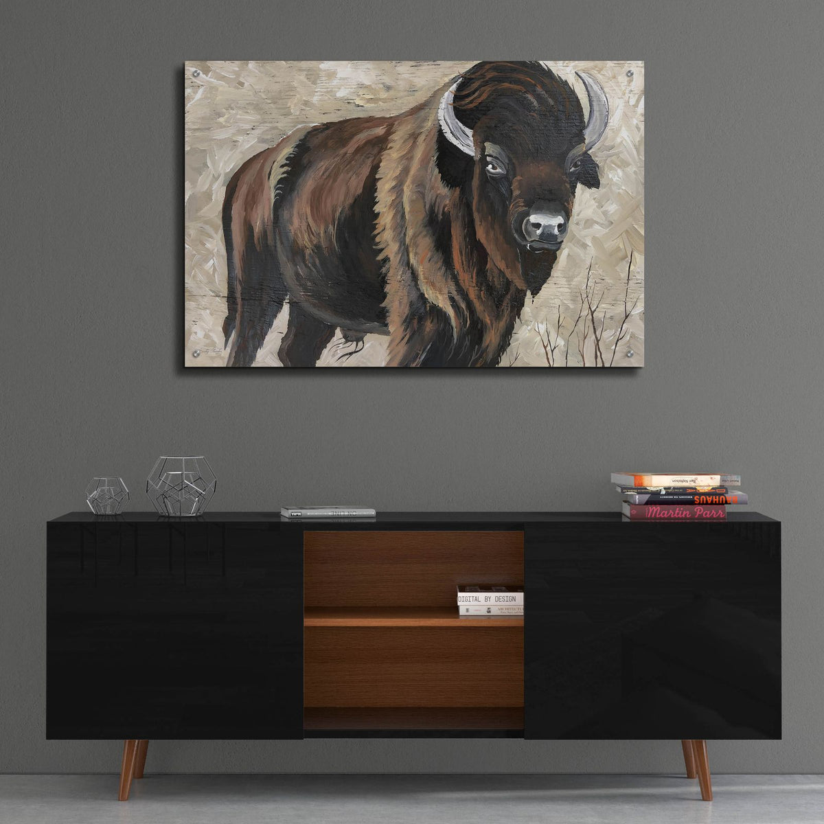 The Boss by Cindy Jacobs - 36x24 acrylic wall art in a room