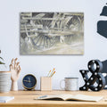 Wheels In Motion by Cloverfield & Co. - 16x12 acrylic wall art in a room