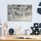 Wheels In Motion by Cloverfield & Co. - 16x12 acrylic wall art in a room
