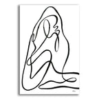Yoga Pose by Cat Thurman Designs acrylic glass wall art