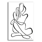 Sitting Woman by Cat Thurman Designs acrylic glass wall art