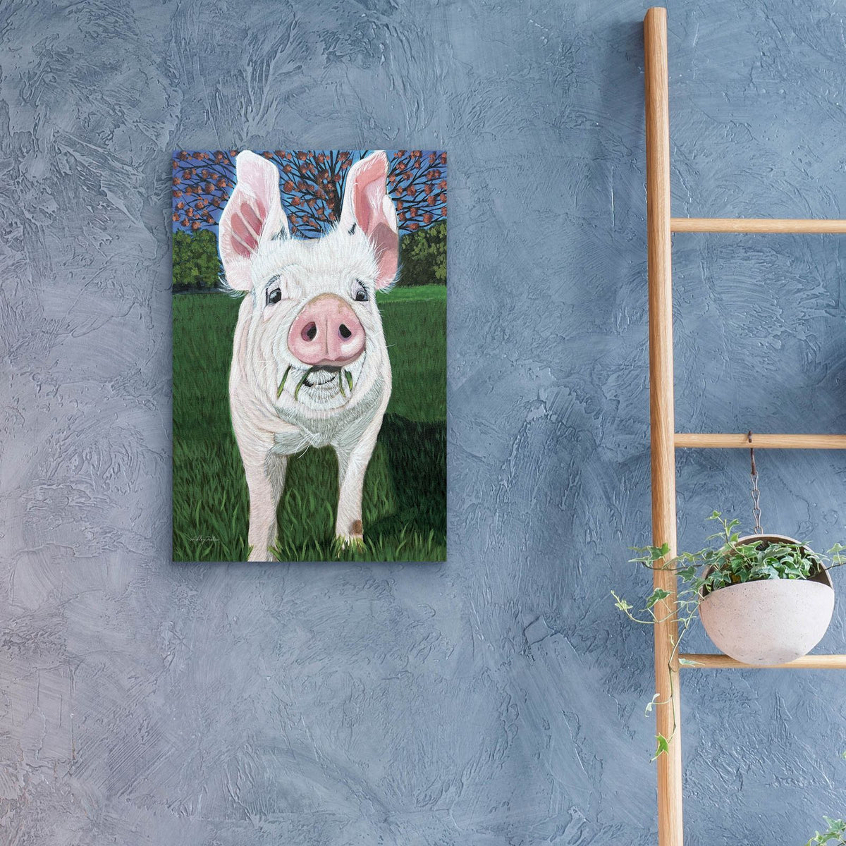Milkshake by Ashley Bradley - 16x24 acrylic wall art in a room