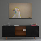 A Dove's Hi by Bebe Keith - 36x24 acrylic wall art in a room