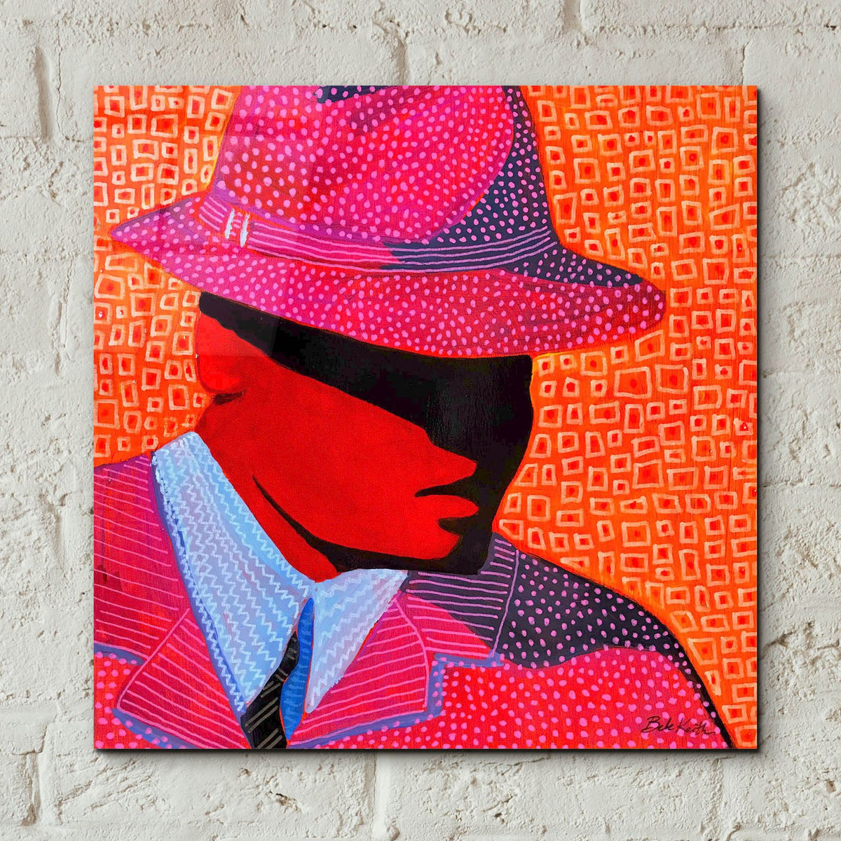An Honest Day's Work by Bebe Keith - 12x12 acrylic wall art in a room