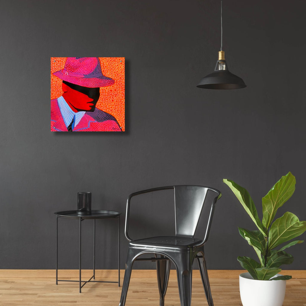An Honest Day's Work by Bebe Keith - 24x24 acrylic wall art in a room