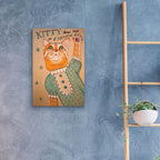 Answering Kitty by Bebe Keith - 16x24 acrylic wall art in a room