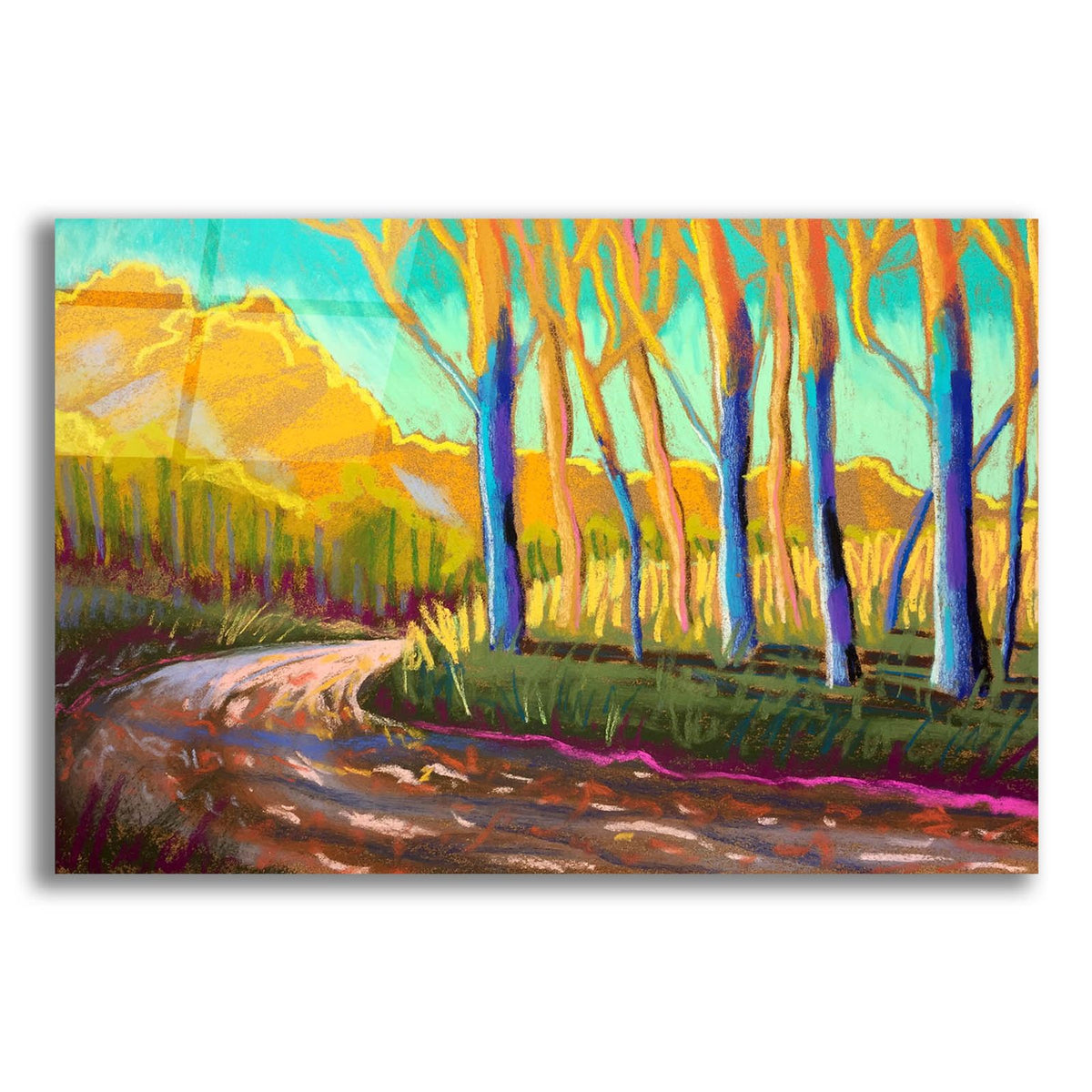 Around The Bend by Bebe Keith acrylic glass wall art