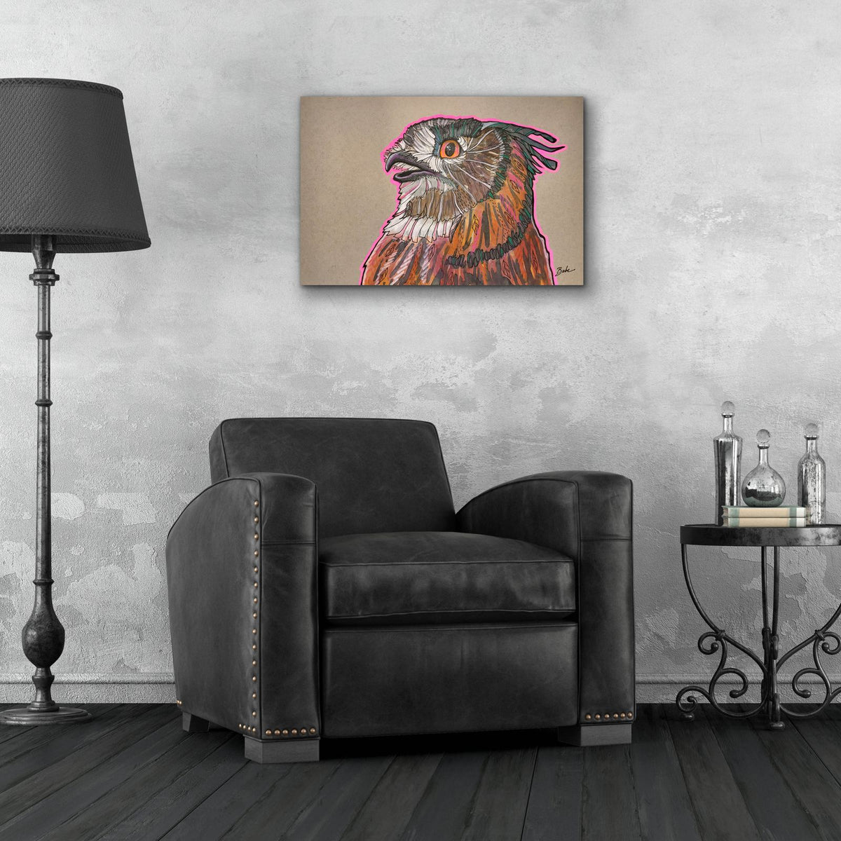 Bebkei304484 by Bebe Keith - 24x16 acrylic wall art in a room