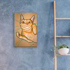 Belly Scratch by Bebe Keith - 16x24 acrylic wall art in a room