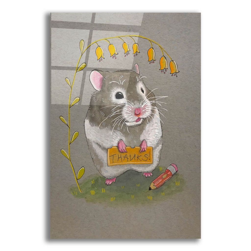 Big Thanks by Bebe Keith acrylic glass wall art