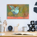 Blue Bird Big by Bebe Keith - 16x12 acrylic wall art in a room