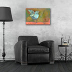 Blue Bird Big by Bebe Keith - 24x16 acrylic wall art in a room