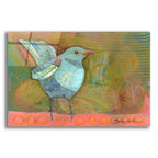 Blue Bird Big by Bebe Keith acrylic glass wall art