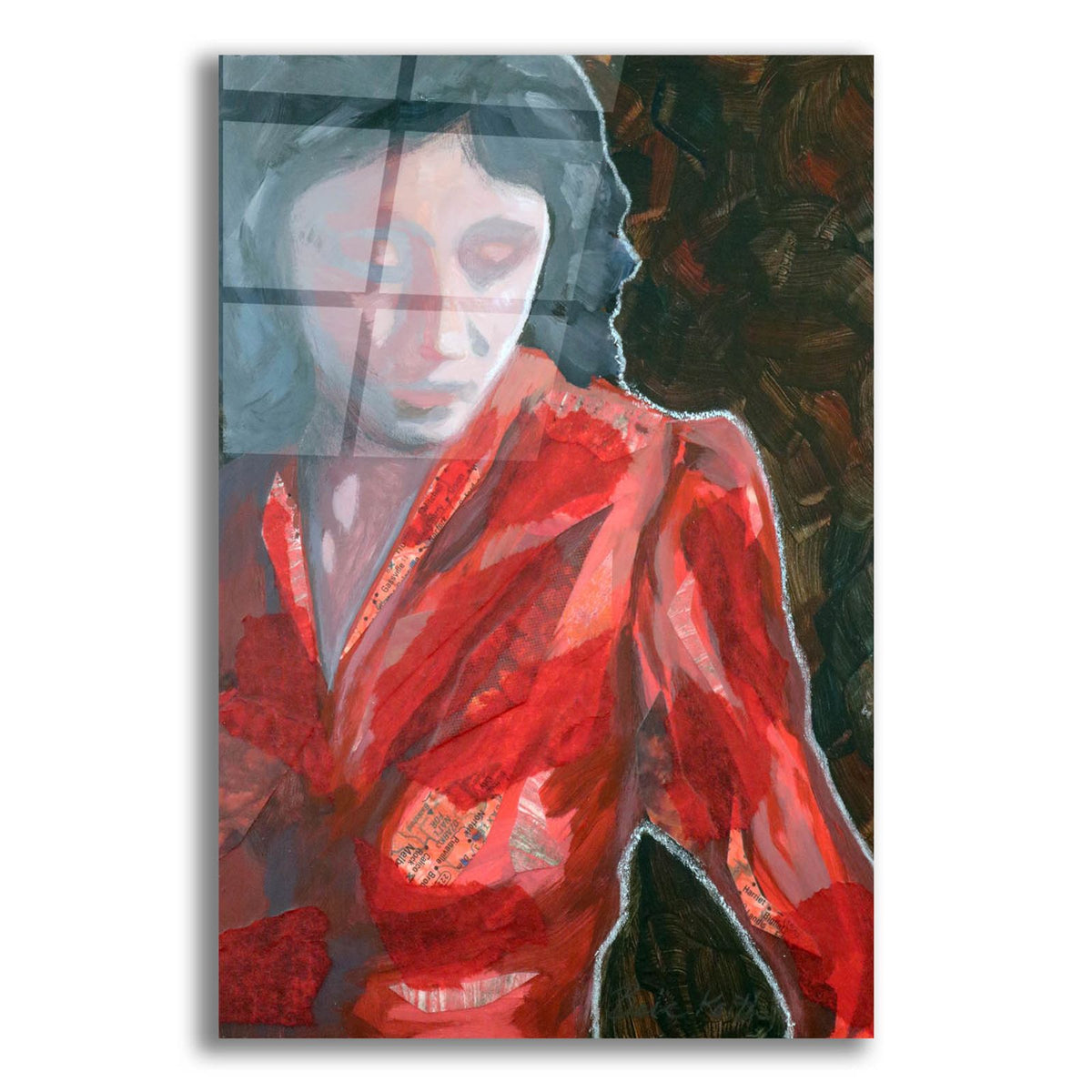 Contemplation by Bebe Keith acrylic glass wall art