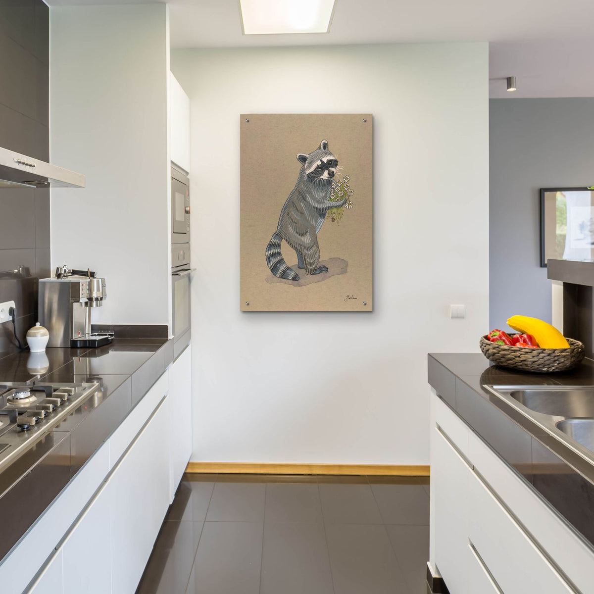 Daisy Coon by Bebe Keith - 24x36 acrylic wall art in a room