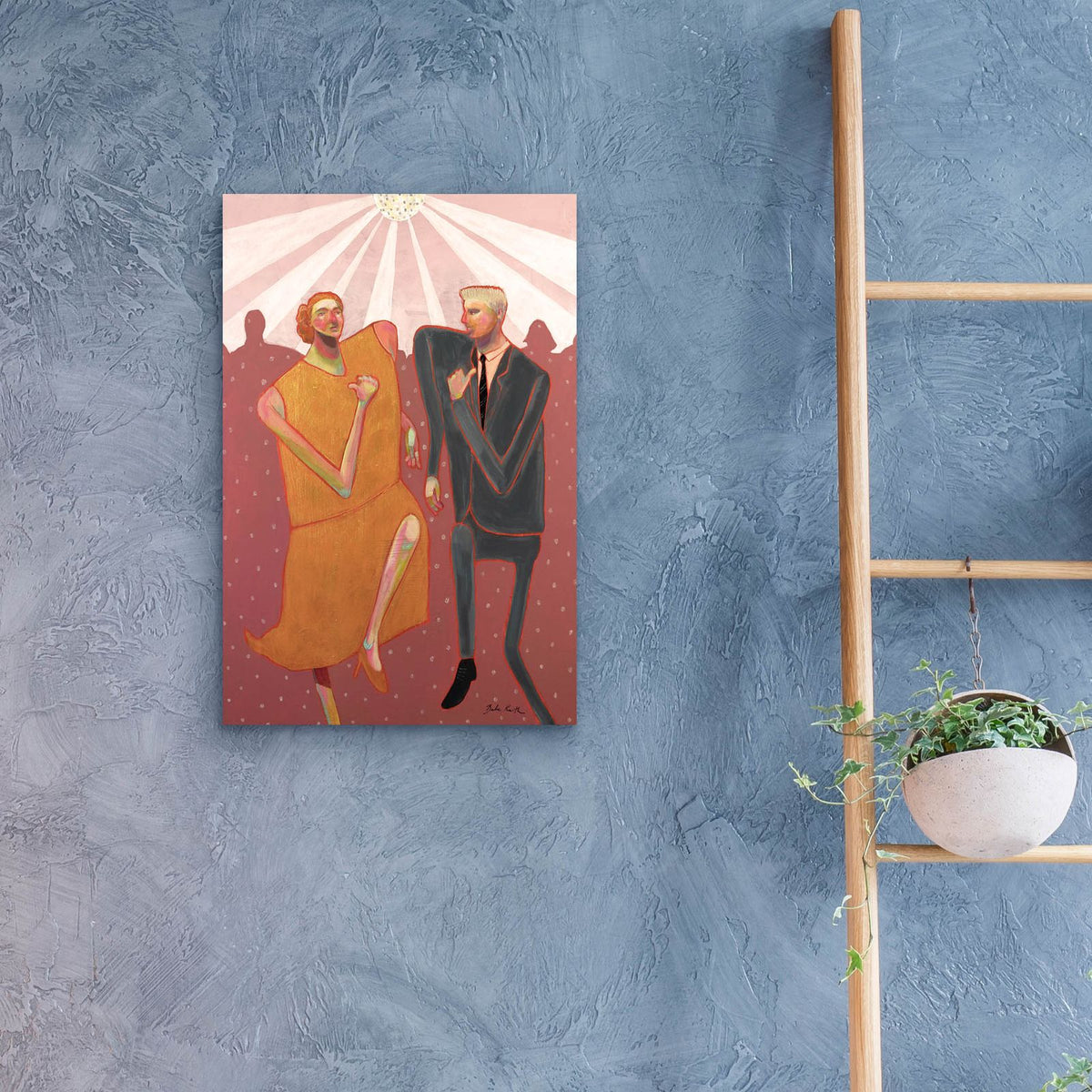Get Up And Dance by Bebe Keith - 16x24 acrylic wall art in a room