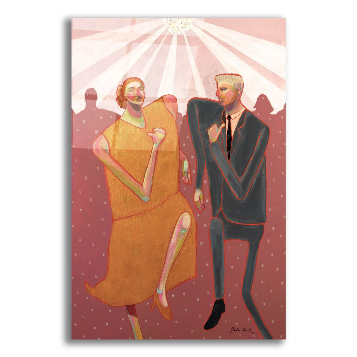 Get Up And Dance by Bebe Keith acrylic glass wall art