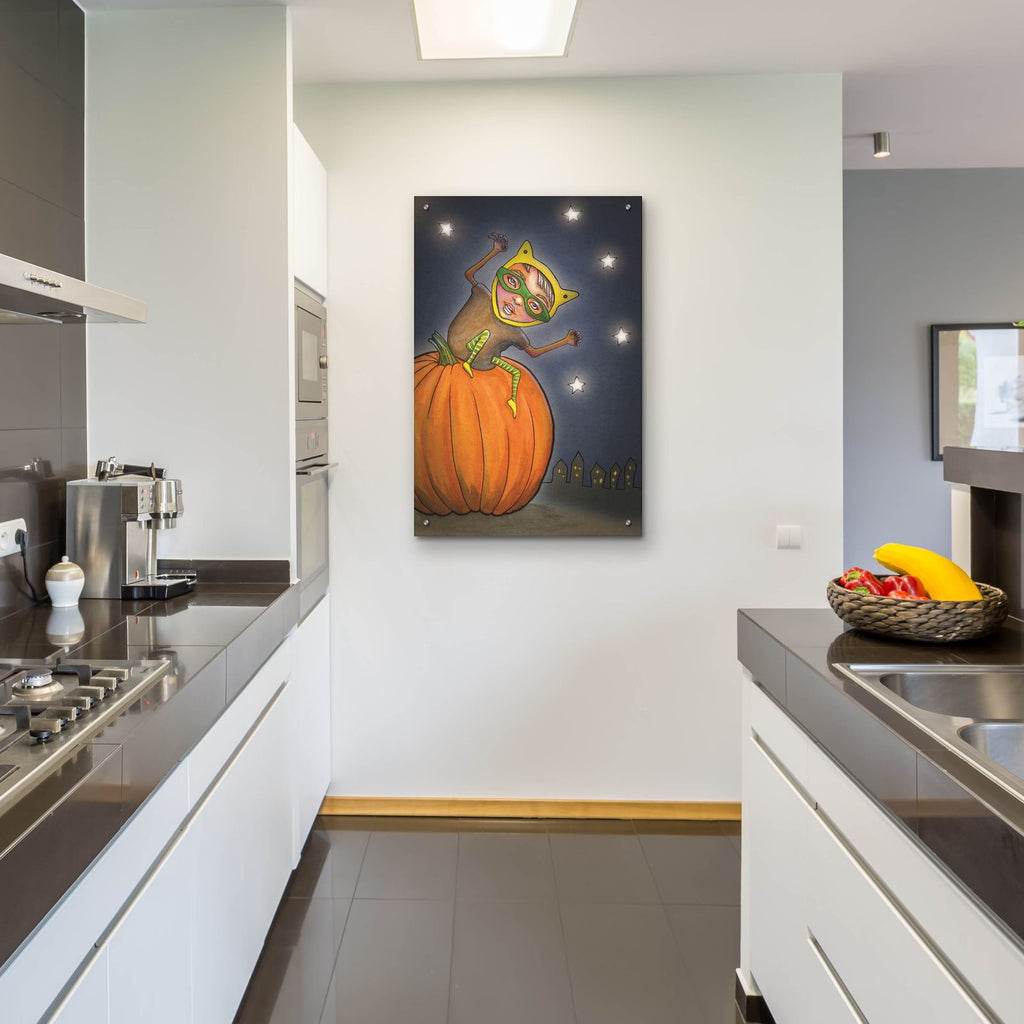 Great Pumpkin Fun by Bebe Keith - 24x36 acrylic wall art in a room