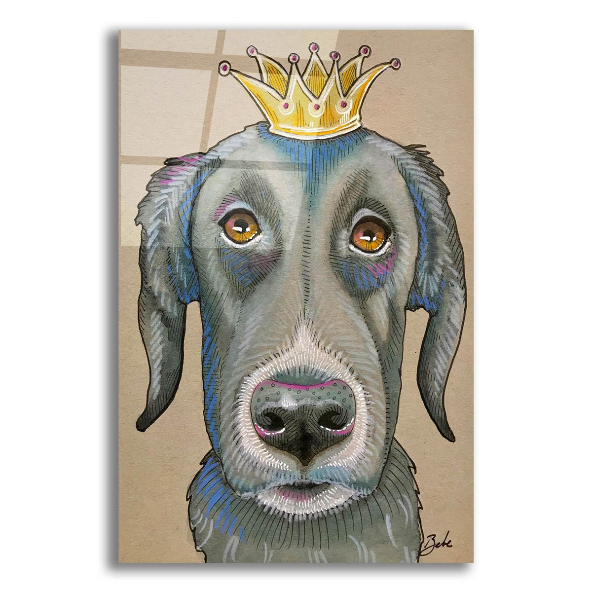 King For A Day by Bebe Keith acrylic glass wall art