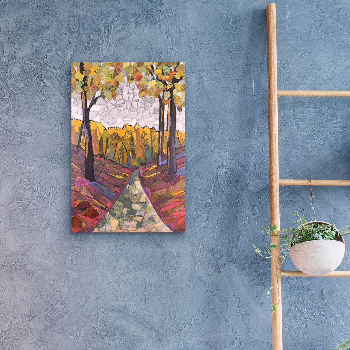 Let's Go For A Walk by Bebe Keith - 16x24 acrylic wall art in a room