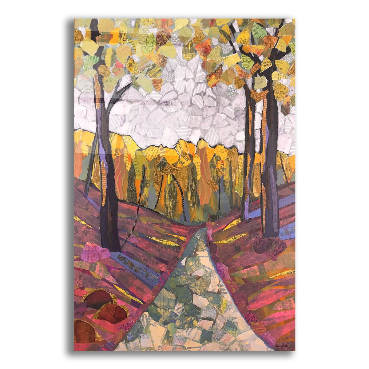 Let's Go For A Walk by Bebe Keith acrylic glass wall art