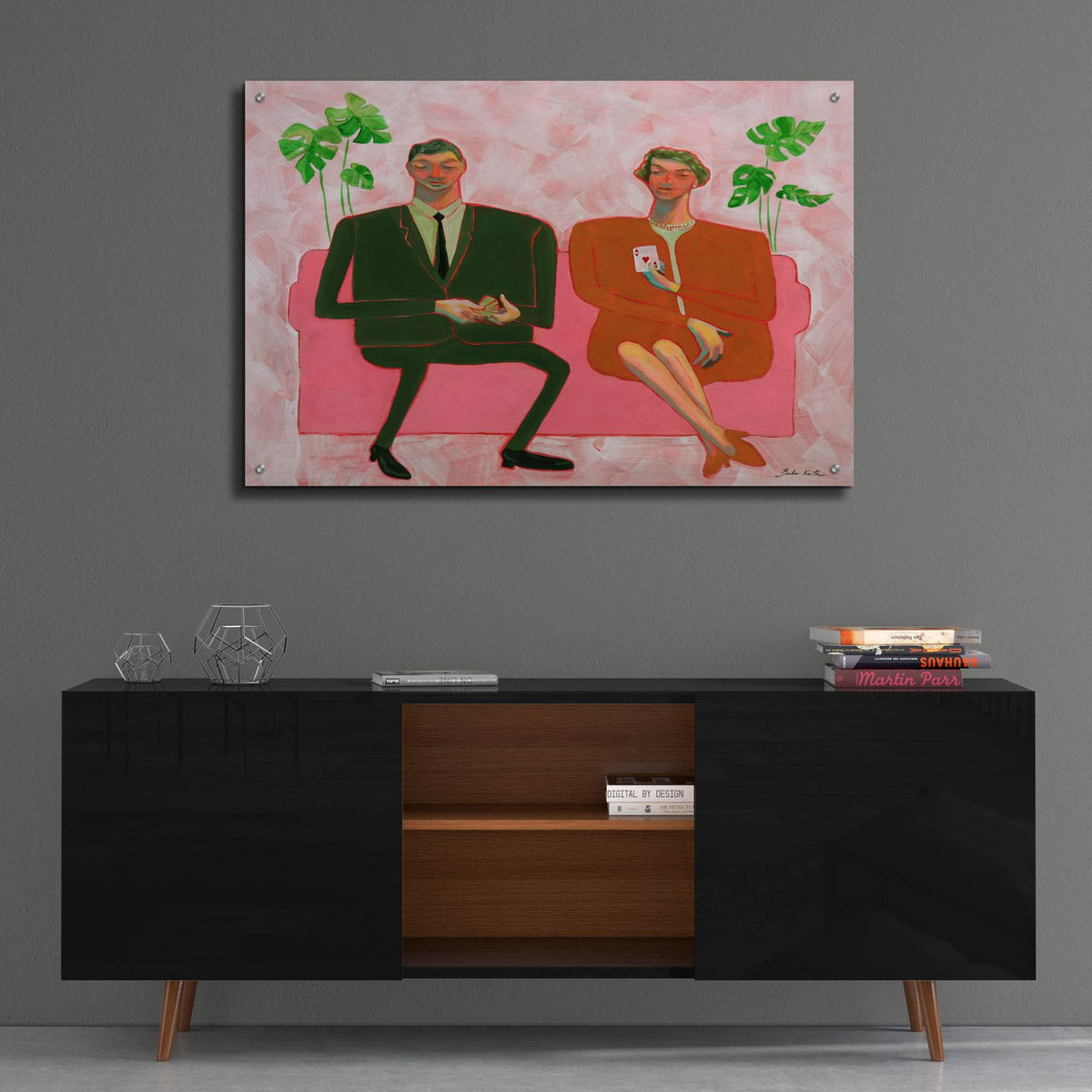 Magic Trick by Bebe Keith - 36x24 acrylic wall art in a room
