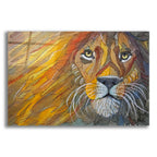 Main Lion by Bebe Keith acrylic glass wall art