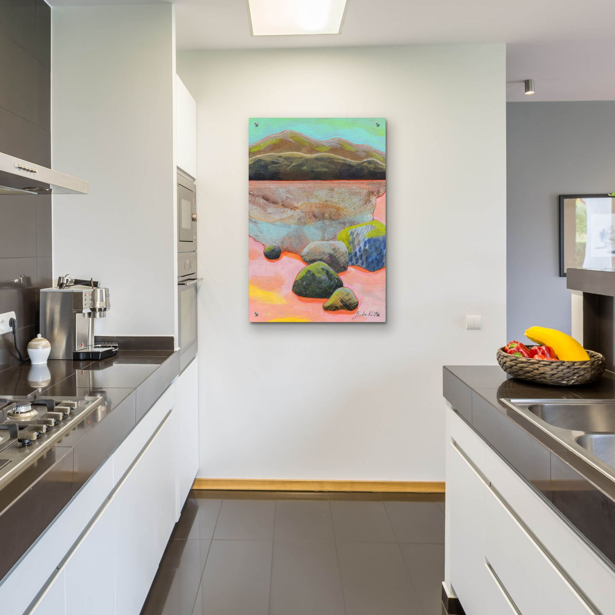 Morning On The Flats by Bebe Keith - 24x36 acrylic wall art in a room