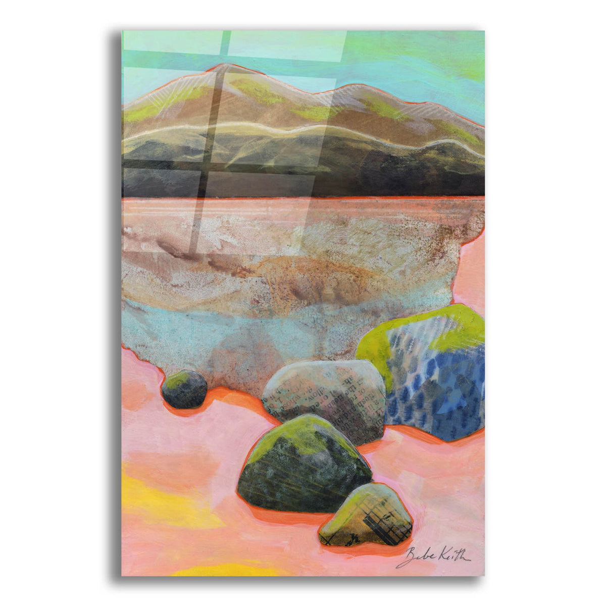 Morning On The Flats by Bebe Keith acrylic glass wall art