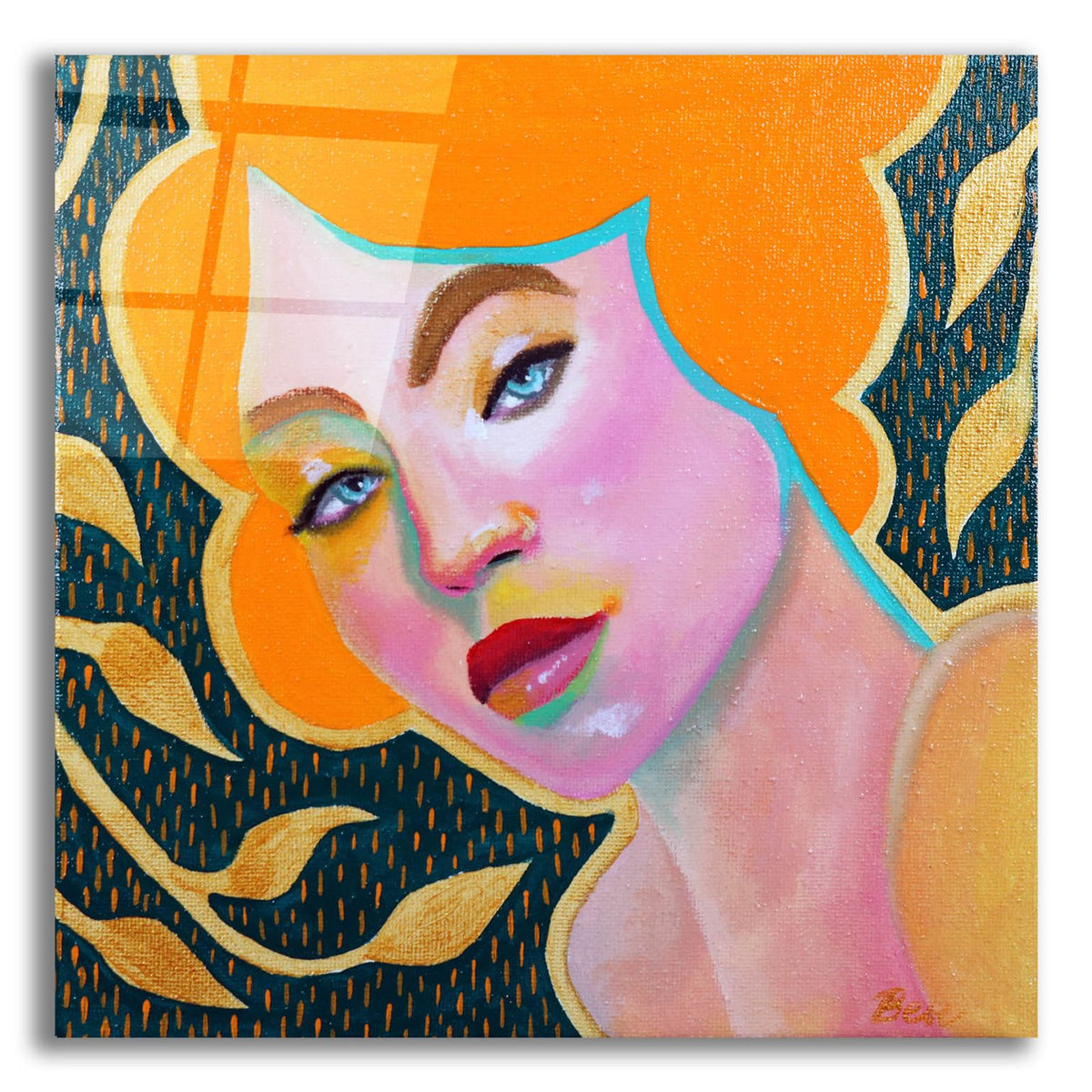 On A Full Moon Evening by Bebe Keith acrylic glass wall art
