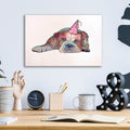 Party's Over by Bebe Keith - 16x12 acrylic wall art in a room
