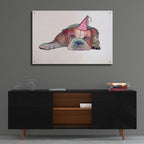 Party's Over by Bebe Keith - 36x24 acrylic wall art in a room