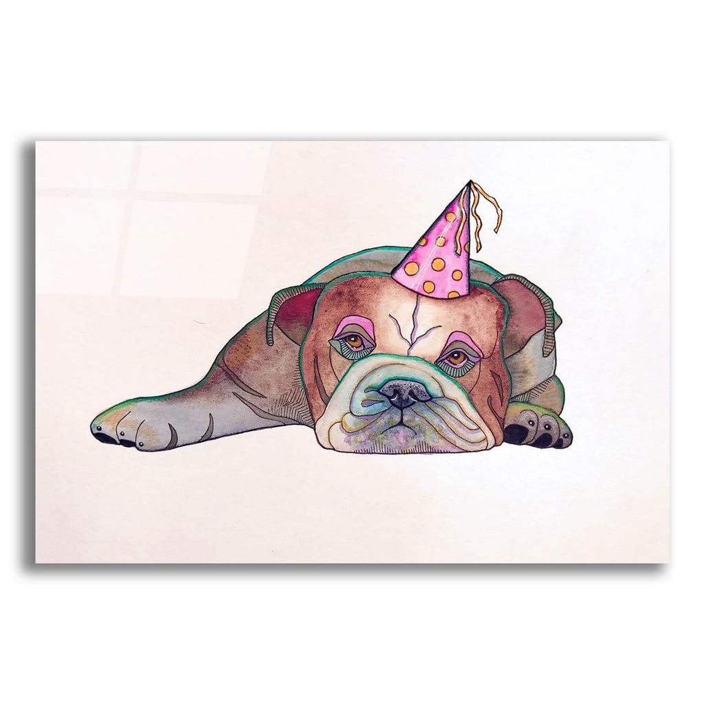 Party's Over by Bebe Keith acrylic glass wall art