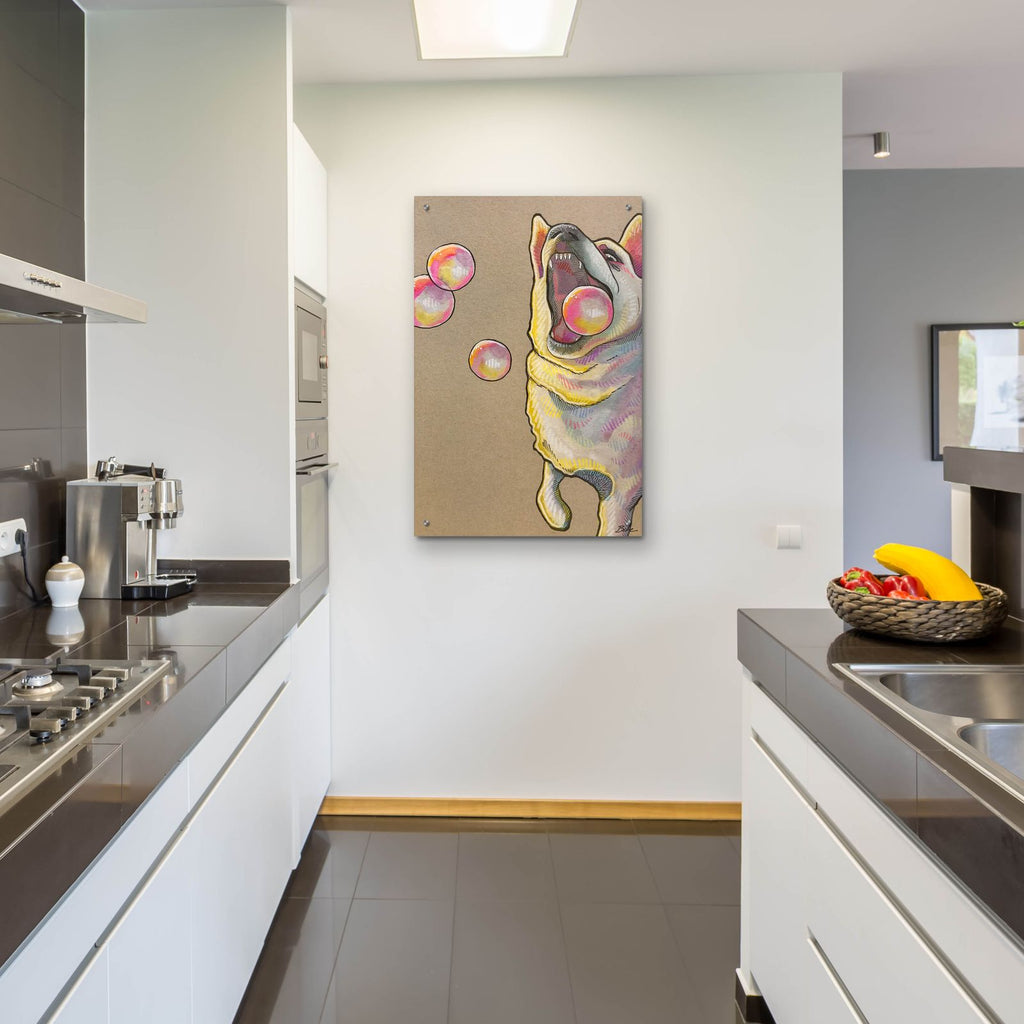 Play Bubble by Bebe Keith - 24x36 acrylic wall art in a room