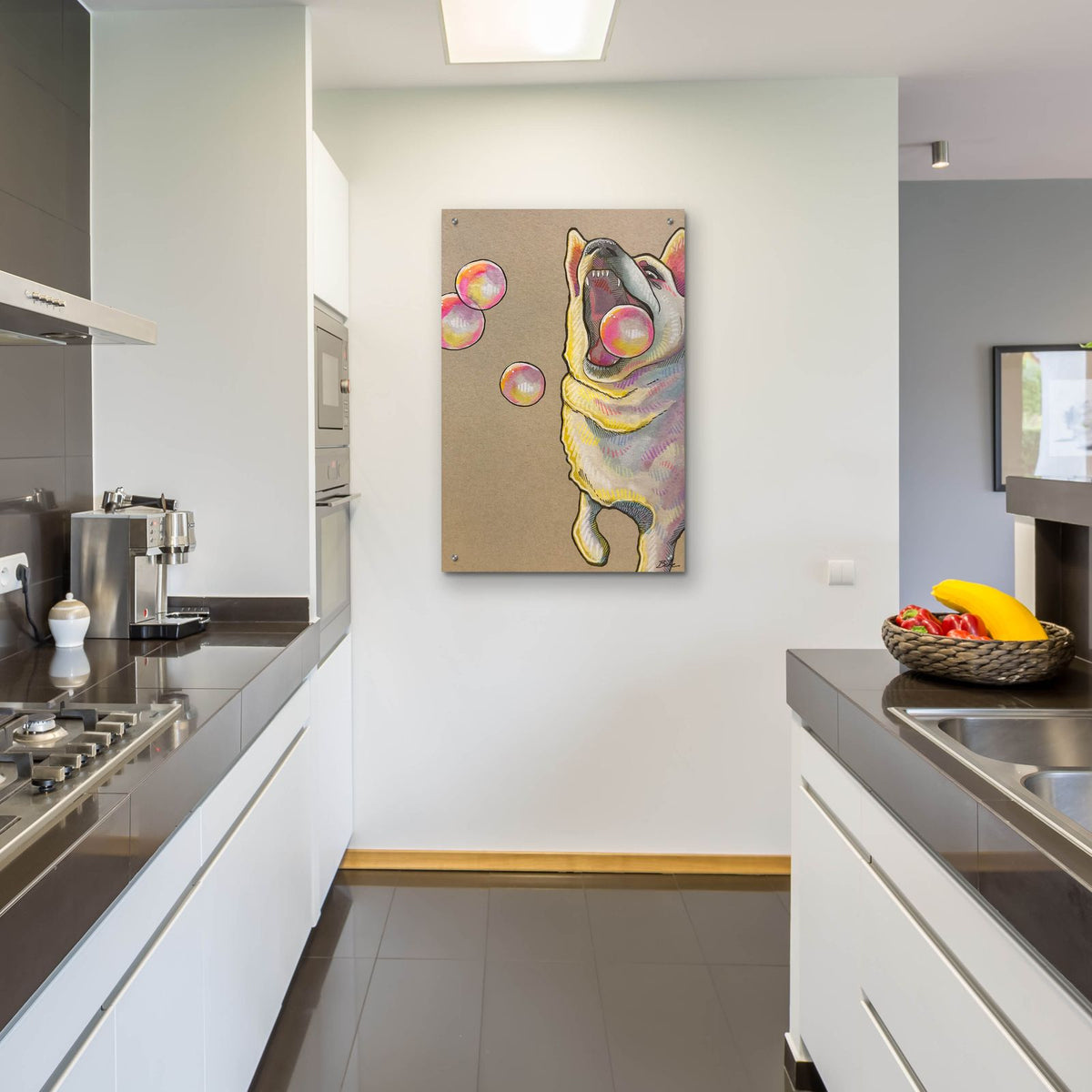 Play Bubble by Bebe Keith - 24x36 acrylic wall art in a room