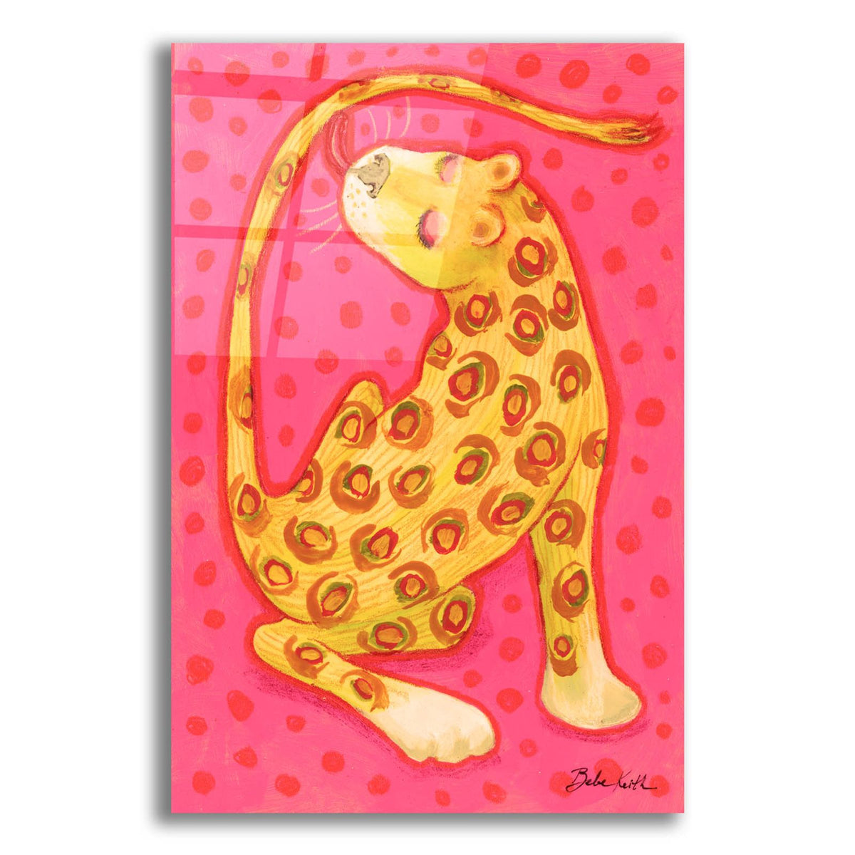 Preening by Bebe Keith acrylic glass wall art